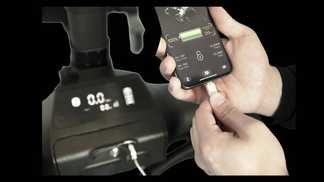 Intelligent Golf Bag Carrying with Charging Recording Function