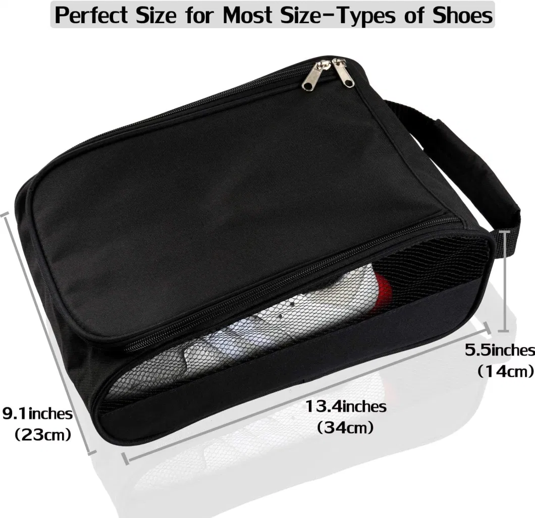 Golf Shoes Bags Travel Shoes Bags Zippered Sport Shoes Bag