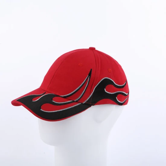 100% Polyester 6 Panel Custom Embroidered Contrast Colors Golf Cap Baseball Cap Hat