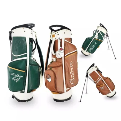 New Design Green Golf Waterproof Bag Custom Printed Logo High Quality Stand Golf Bags